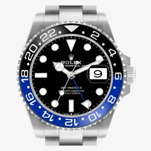 Side view of Rolex GMT-Master II Oyster 126710BLNR Super Clone with 40mm case