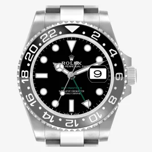 Side view of Rolex GMT-Master II Oyster 126710GRNR Super Clone with 40mm case
