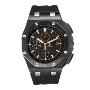 Audemars Piguet Royal Oak Offshore 26405CE.OO.A002CA.02 Selfwinding Chronograph Black Ceramic Super Clone 1:1 Replica Watch 44MM -【APSF】Cal.3126 Movement
