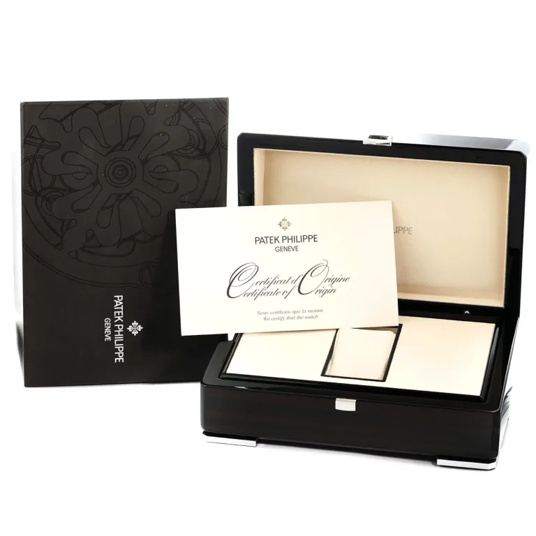 Patek Philippe box and card
