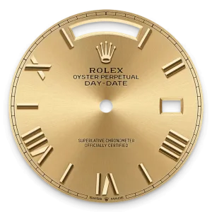 18K Gold Roman Dial