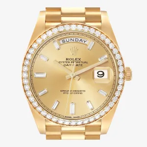 Rolex Day Date 228348RBR Super Clone 1:1 Replica Watch 40MM -【GMF】Cal.3255 Movement