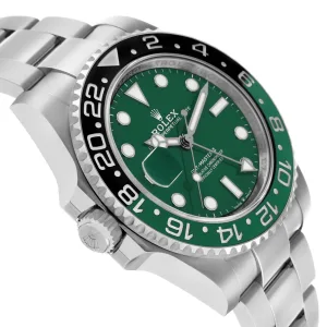 Side view of Rolex GMT-Master II Oyster 126729VTNR Super Clone with 40mm case