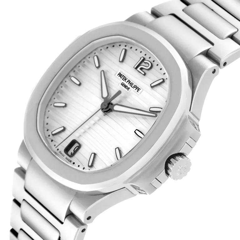 Side view of Patek Philippe Nautilus 7118/1A -010 Super Clone with 35.2mm case