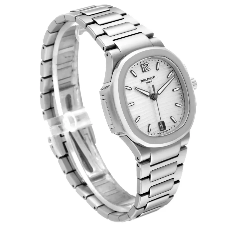 Side view of Patek Philippe Nautilus 7118/1A -010 Super Clone with 35.2mm case