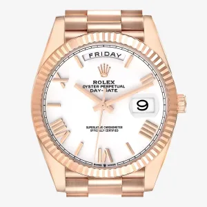 Rolex Day Date 228235 Super Clone 1:1 Replica Watch 40MM -【GMF】Cal.3255 Movement