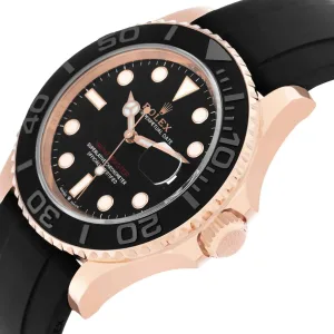 Side view of Rolex Yacht Master 126655 Super Clone with 40mm case