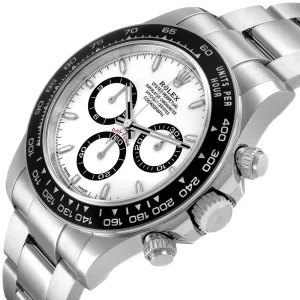 Side view of Rolex Daytona 126500LN Super Clone with 40mm case