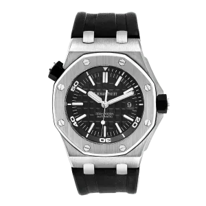 Audemars Piguet Royal Oak Offshore 15703ST.OO.A002CA.01 Diver Black Dial Super Clone 1:1 Replica Watch 42MM -【APSF】Cal.3120 Movement