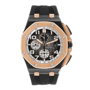 Audemars Piguet Royal Oak Offshore 26405NR.OO.A002CA.01 Selfwinding Chronograph Smoked Grey Dial Super Clone 1:1 Replica Watch 44MM -【APSF】Cal.3126 Movement