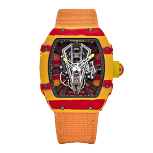 Richard Mille RM 27-03 Tourbillon Rafael Nadal Red Yellow Quartz TPT Super Clone 1:1 Replica Watch 48MM -【APSF】Custom RMAL1 Integrated Skeleton Movement
