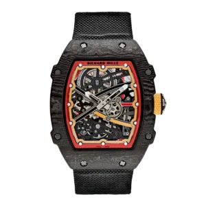 Richard Mille RM 67-02 'Alexander Zverev' Carbon TPT Super Clone 1:1 Replica Watch 39MM -【APSF】Custom RMAL1 Integrated Skeleton Movement